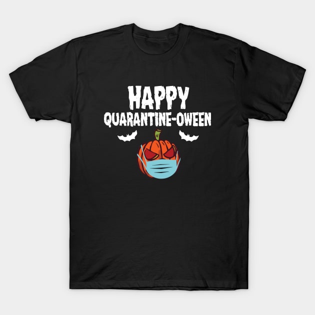 happy quarantine-oween T-Shirt by PhiloArt